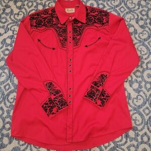 Embroidered Western looking shirt